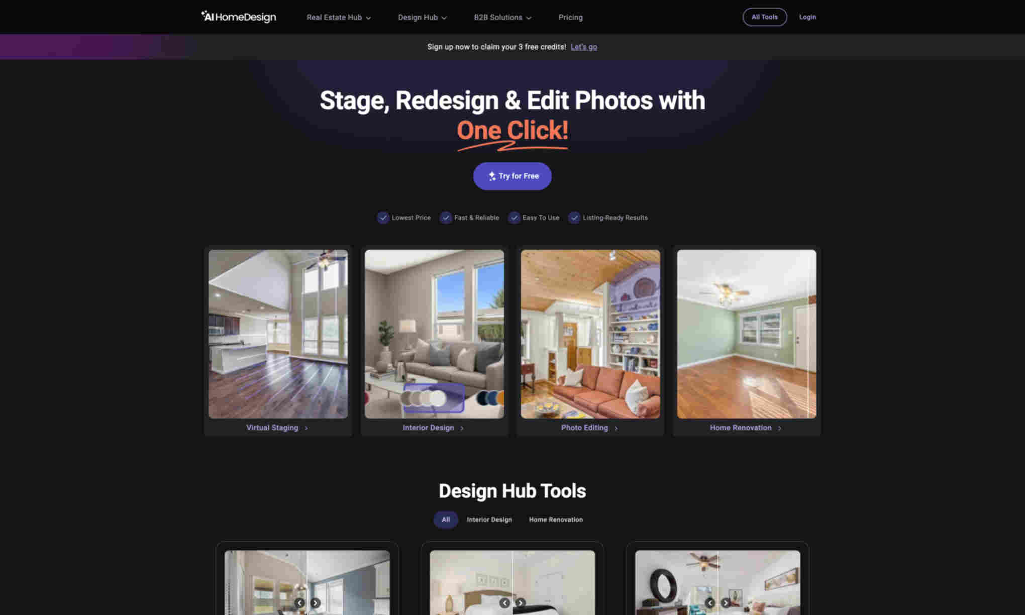 AI HomeDesign Homepage