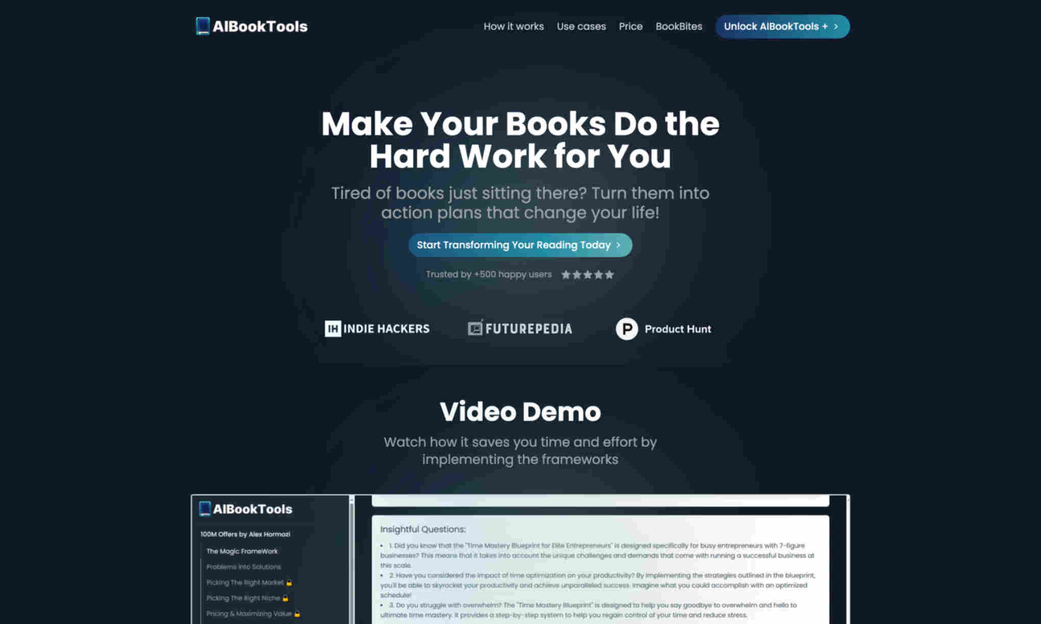 AIBookTools Homepage