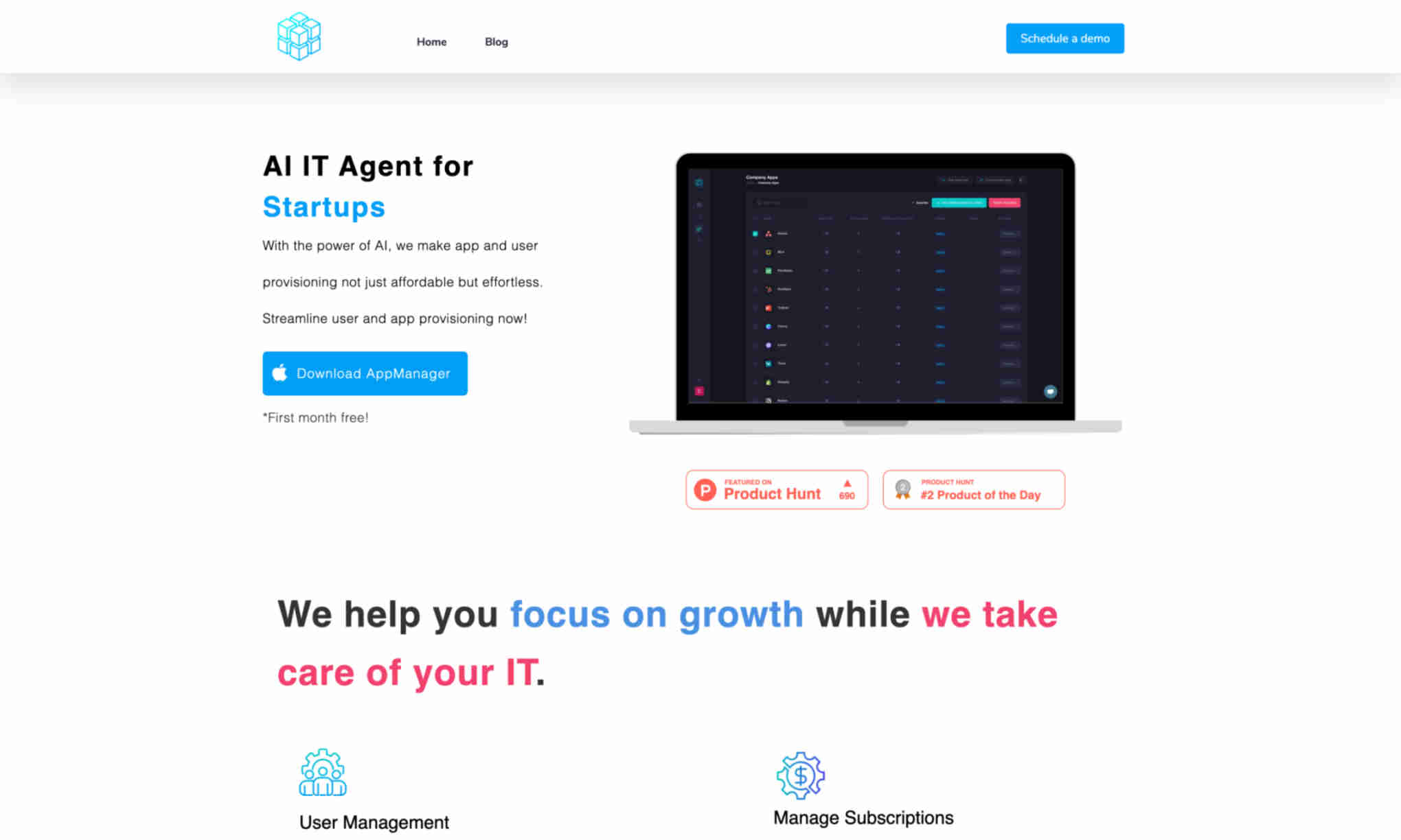 AppManager Homepage