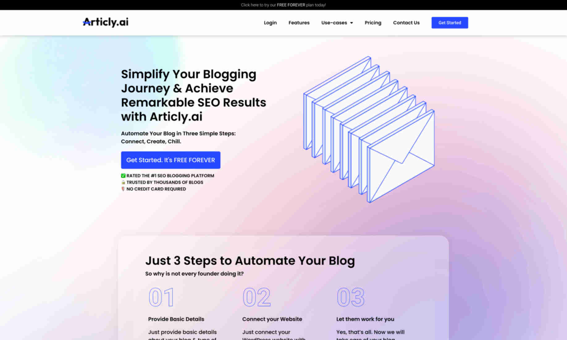 Articly.ai Homepage