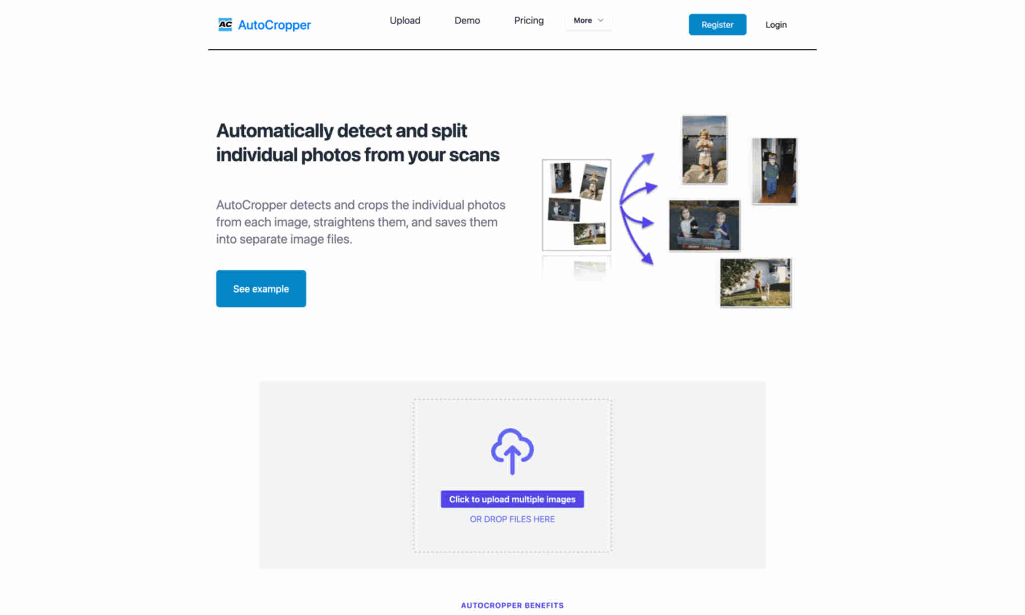 AutoCropper Homepage