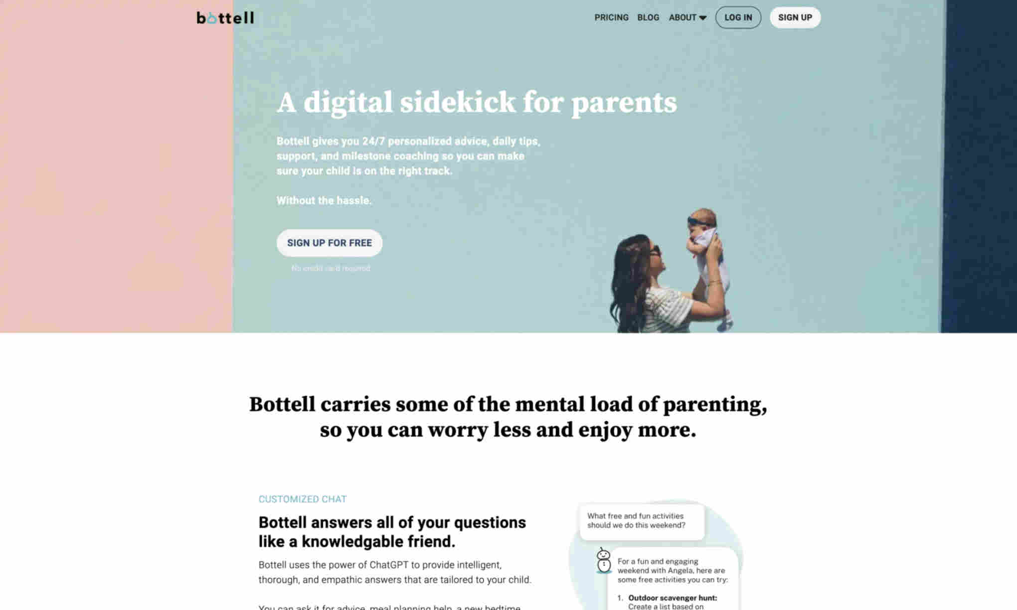 Bottell Homepage