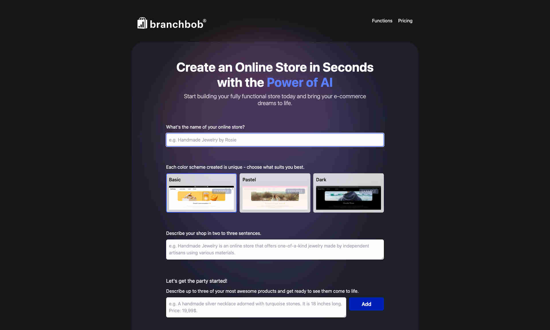 Branchbob Homepage