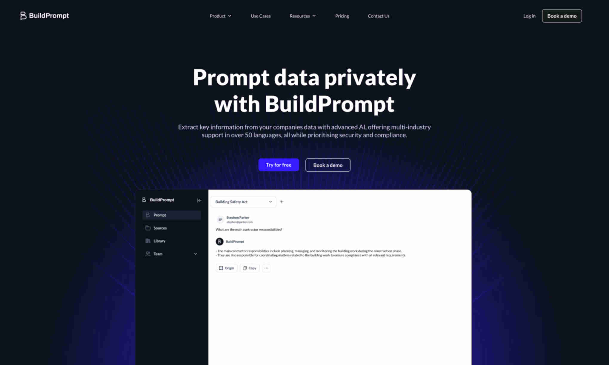 BuildPrompt Homepage