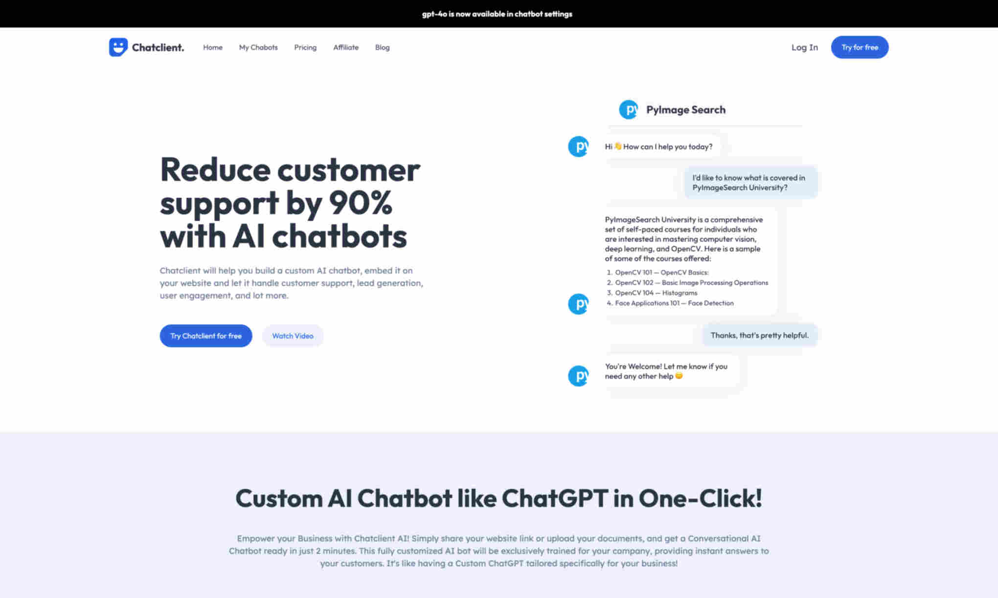 ChatClient Homepage