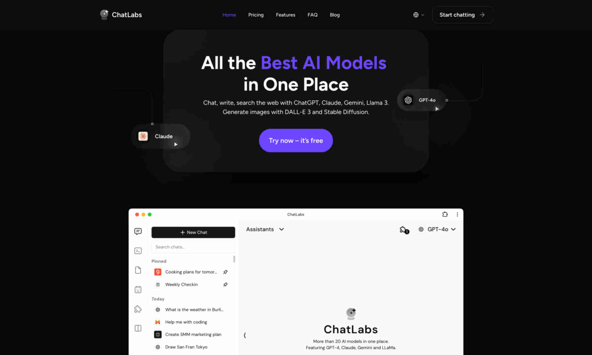 ChatLabs Homepage