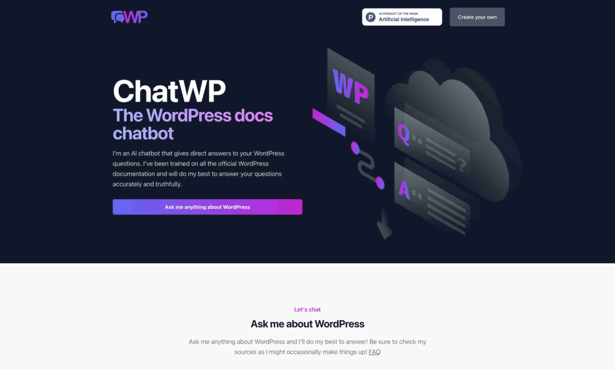 ChatWP Homepage