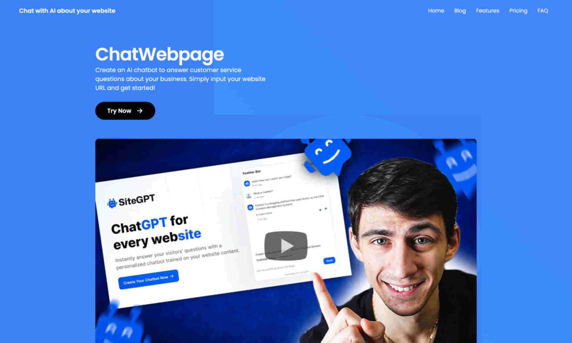 ChatWebpage Homepage