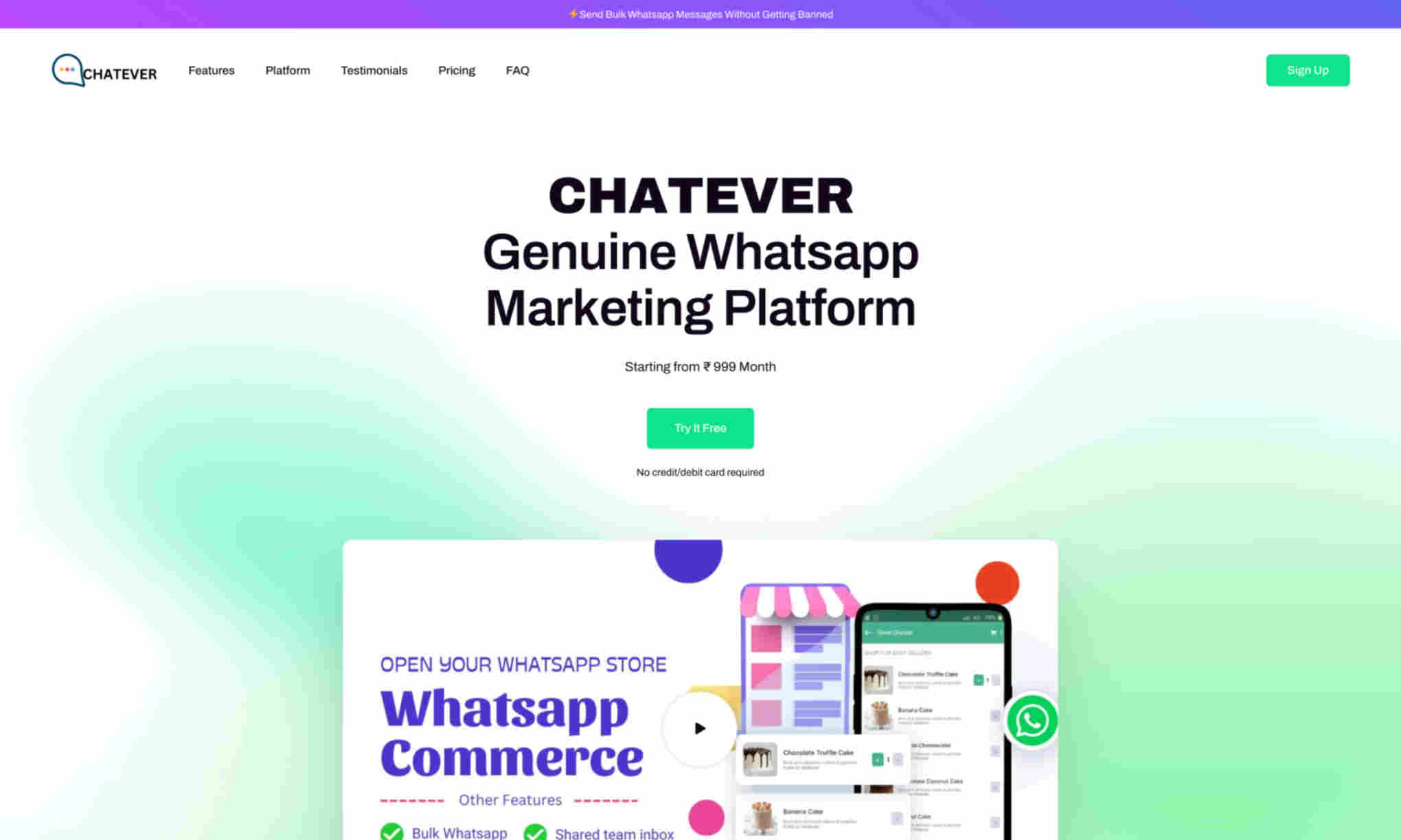 Chatevver Homepage