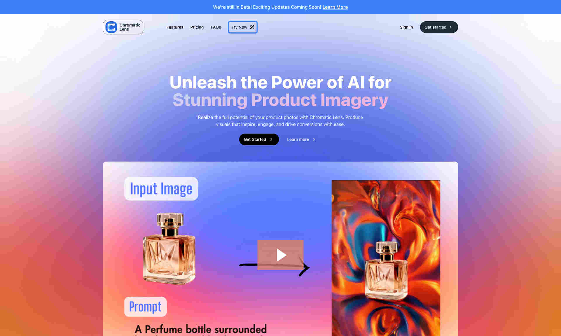 Chromatic Lens Homepage