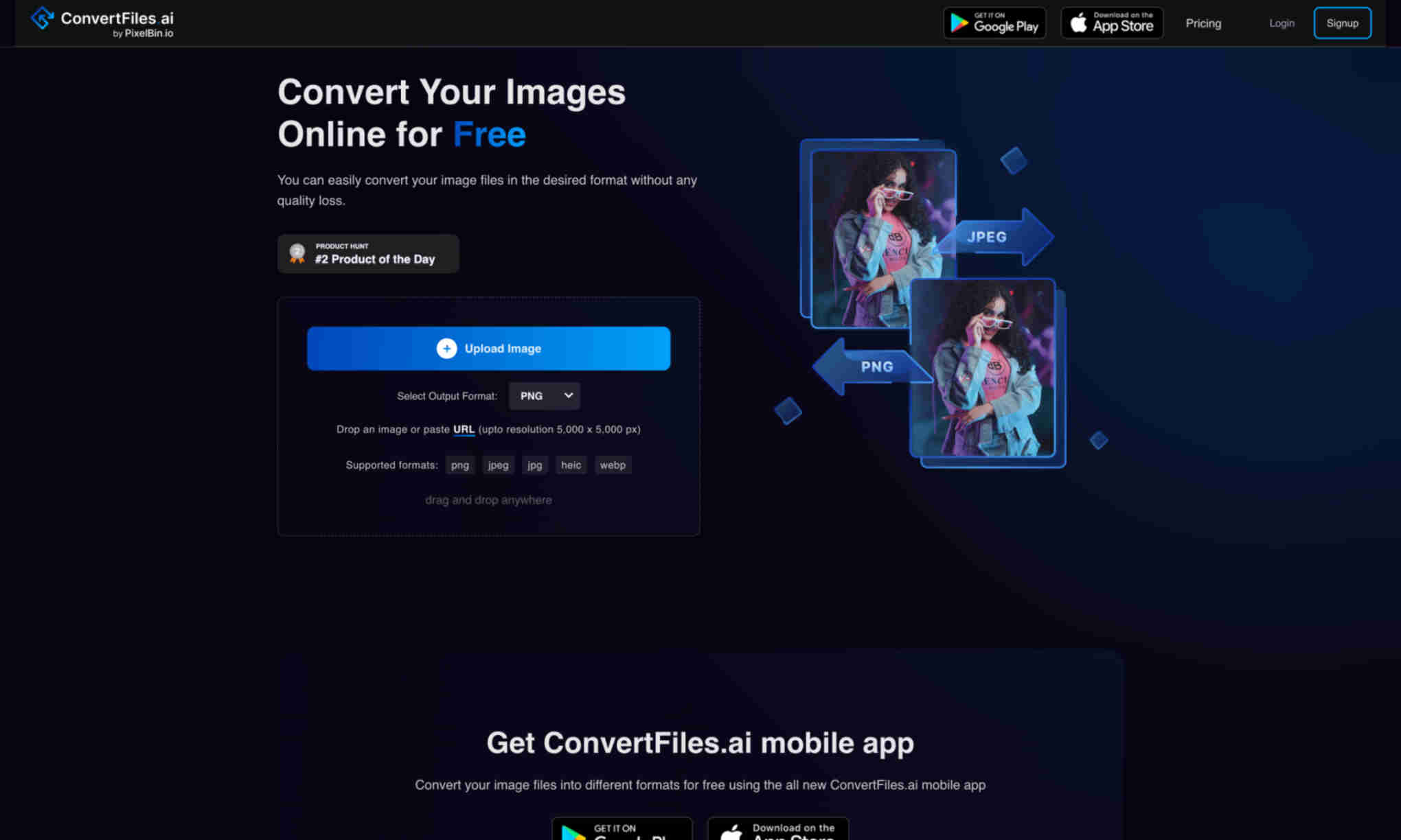 ConvertFiles.ai Homepage