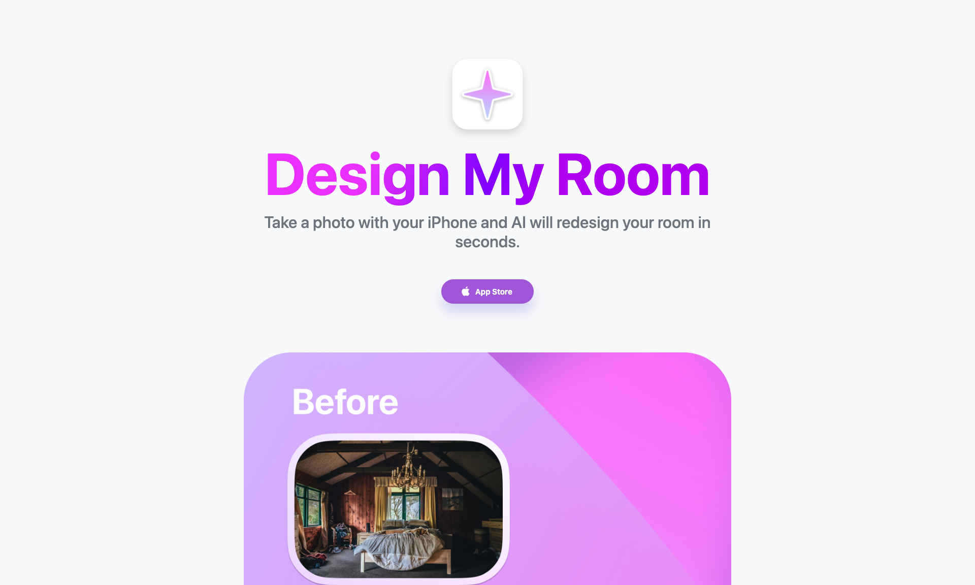 Design My Room Homepage