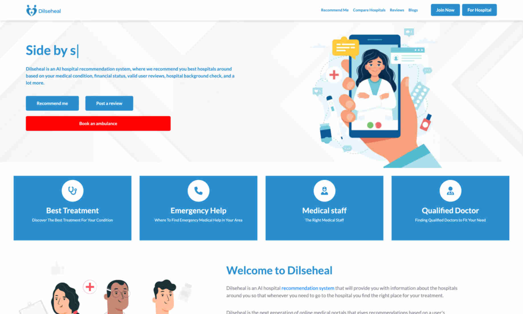 Dilseheal Homepage