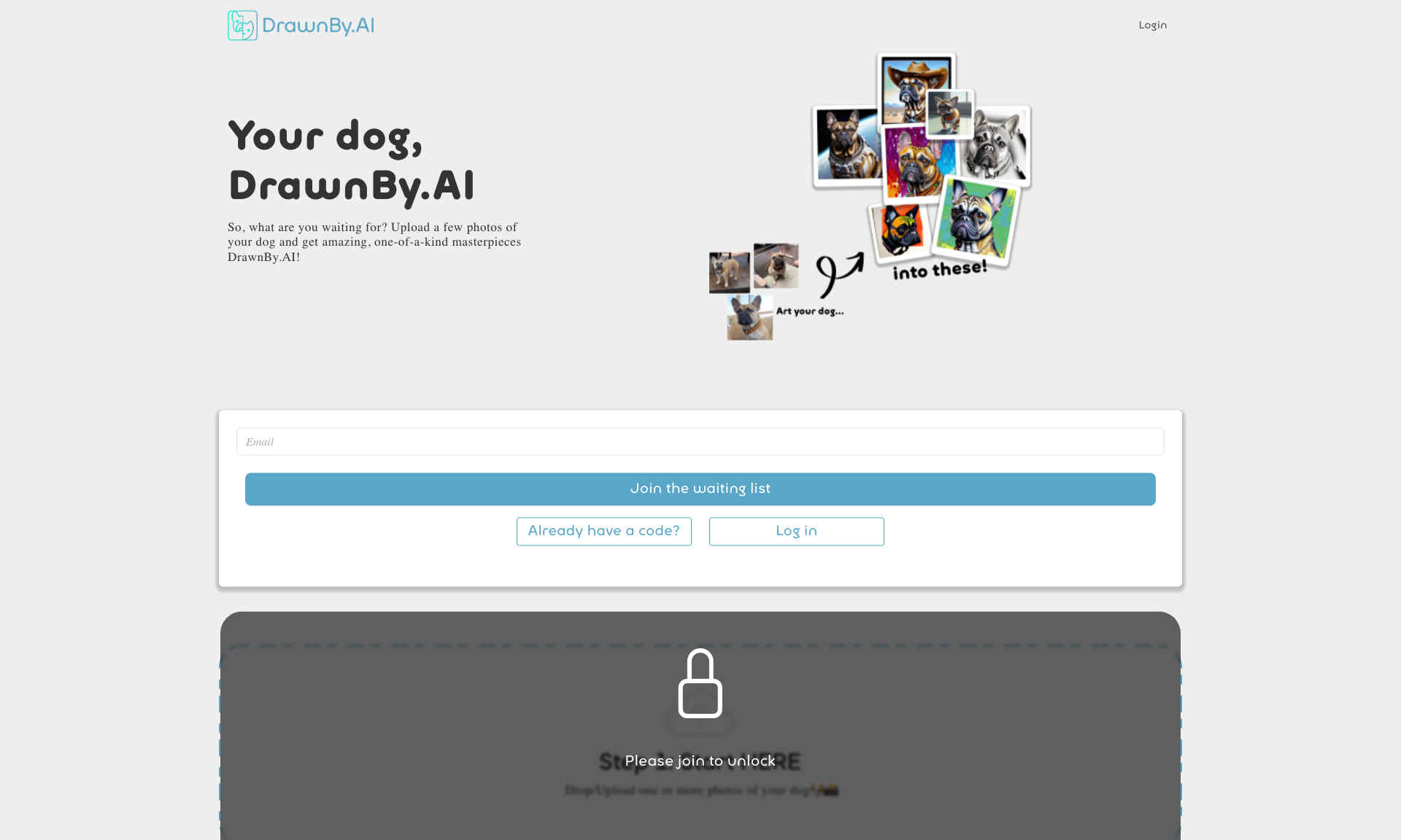 DrawnBy.AI Homepage