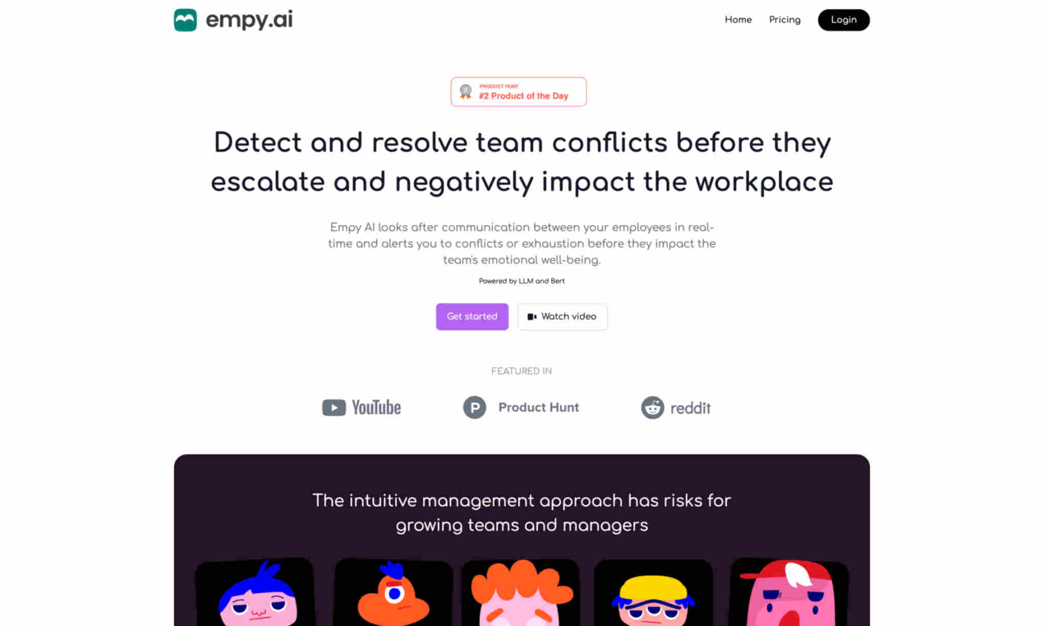 Empy.ai Homepage