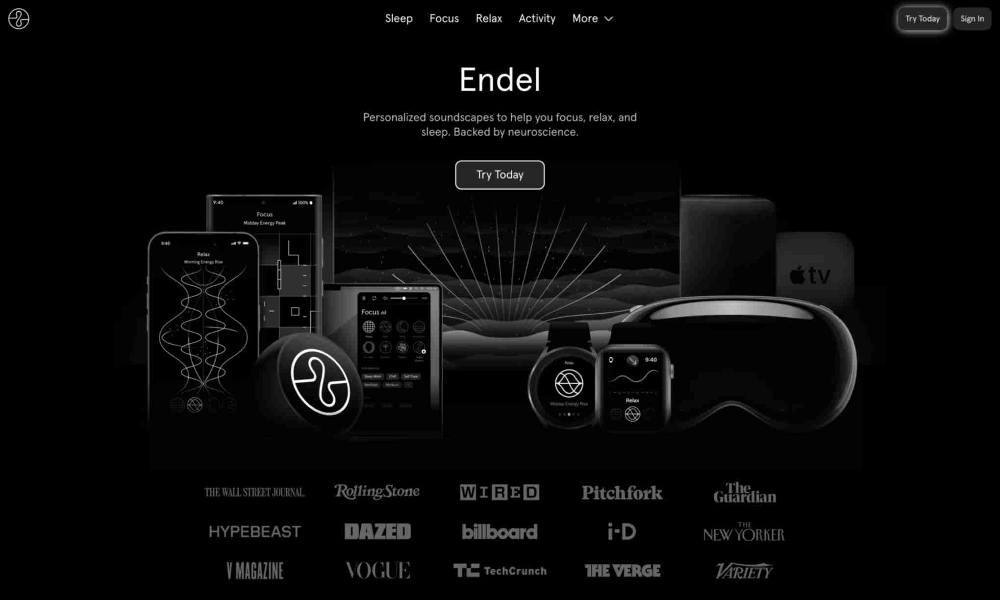 Endel Homepage