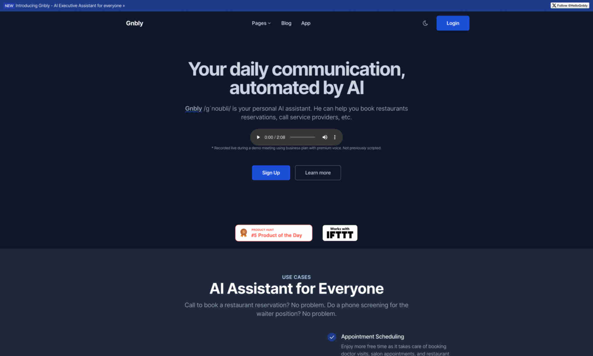 Gnby Homepage