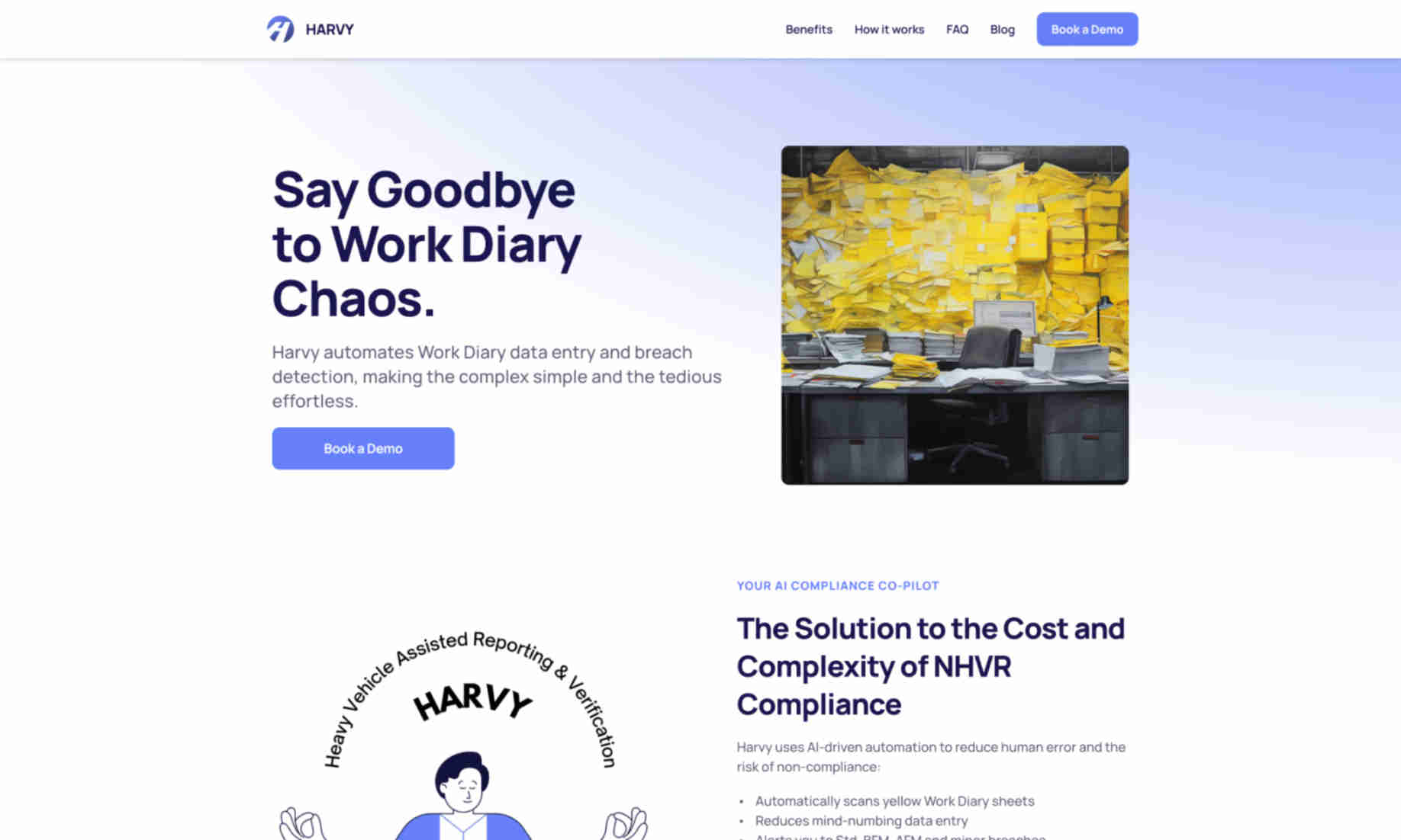 Harvy Homepage