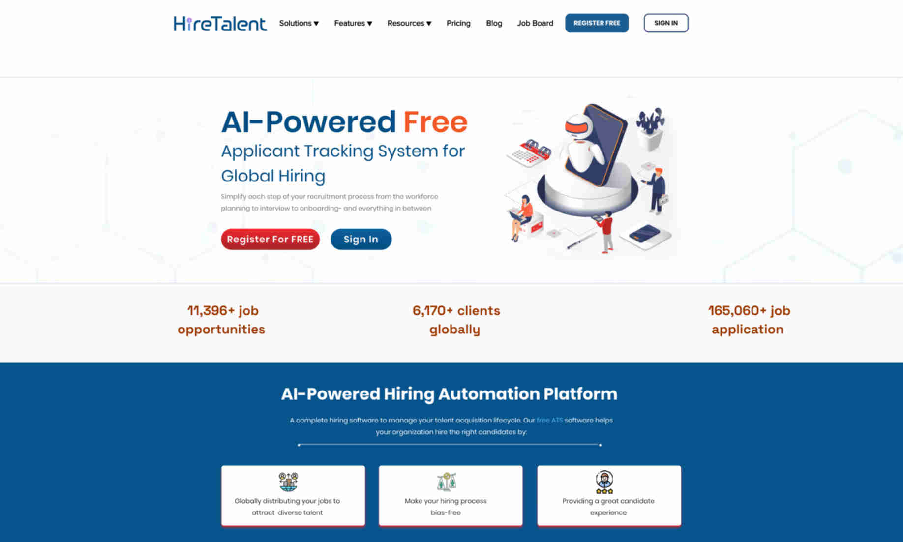 HireTalent Homepage