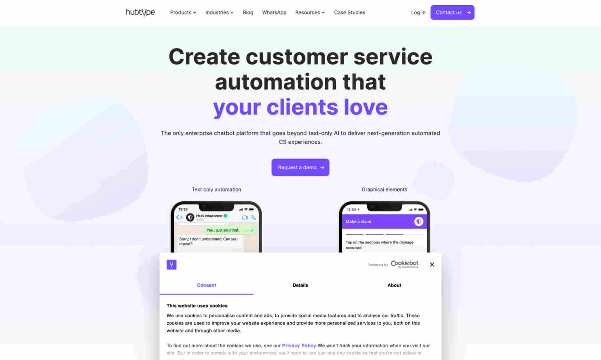 Hubtype Homepage