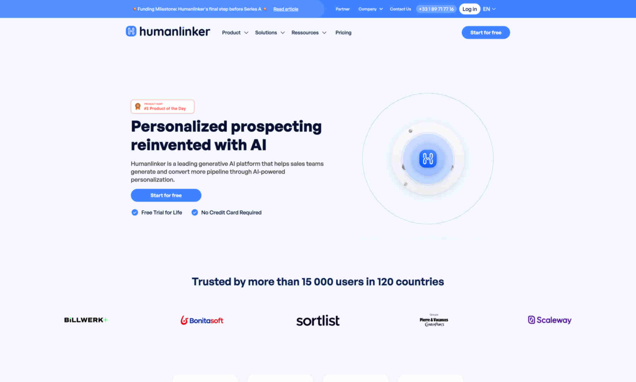 Humanlinker Homepage