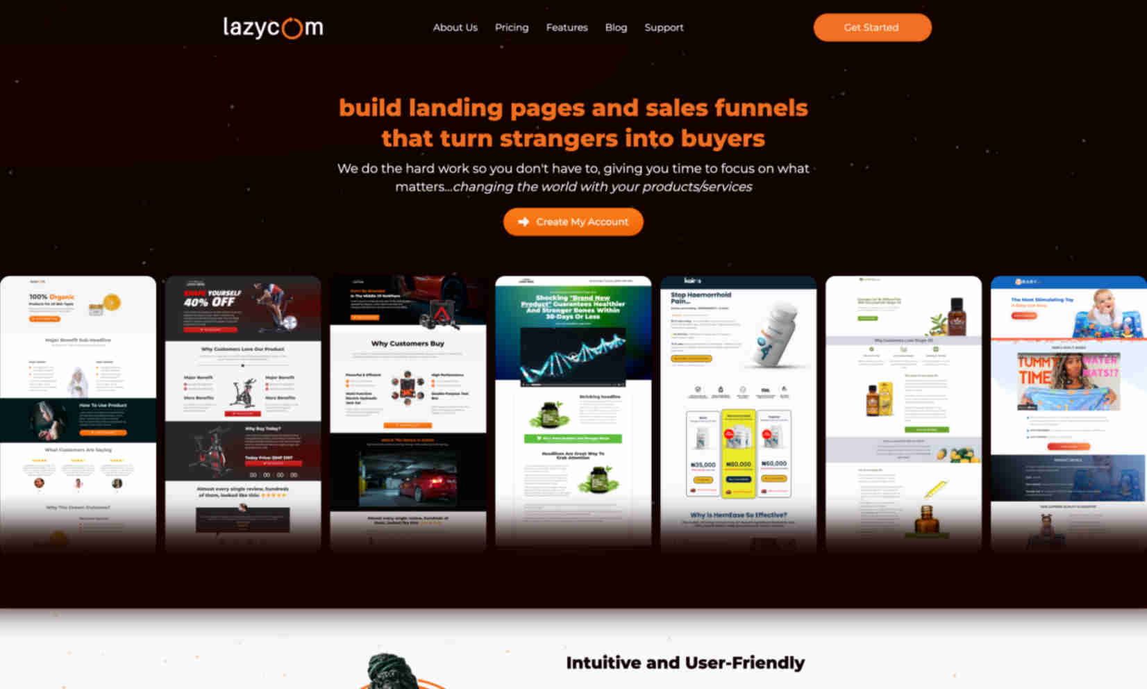 Lazycom Homepage