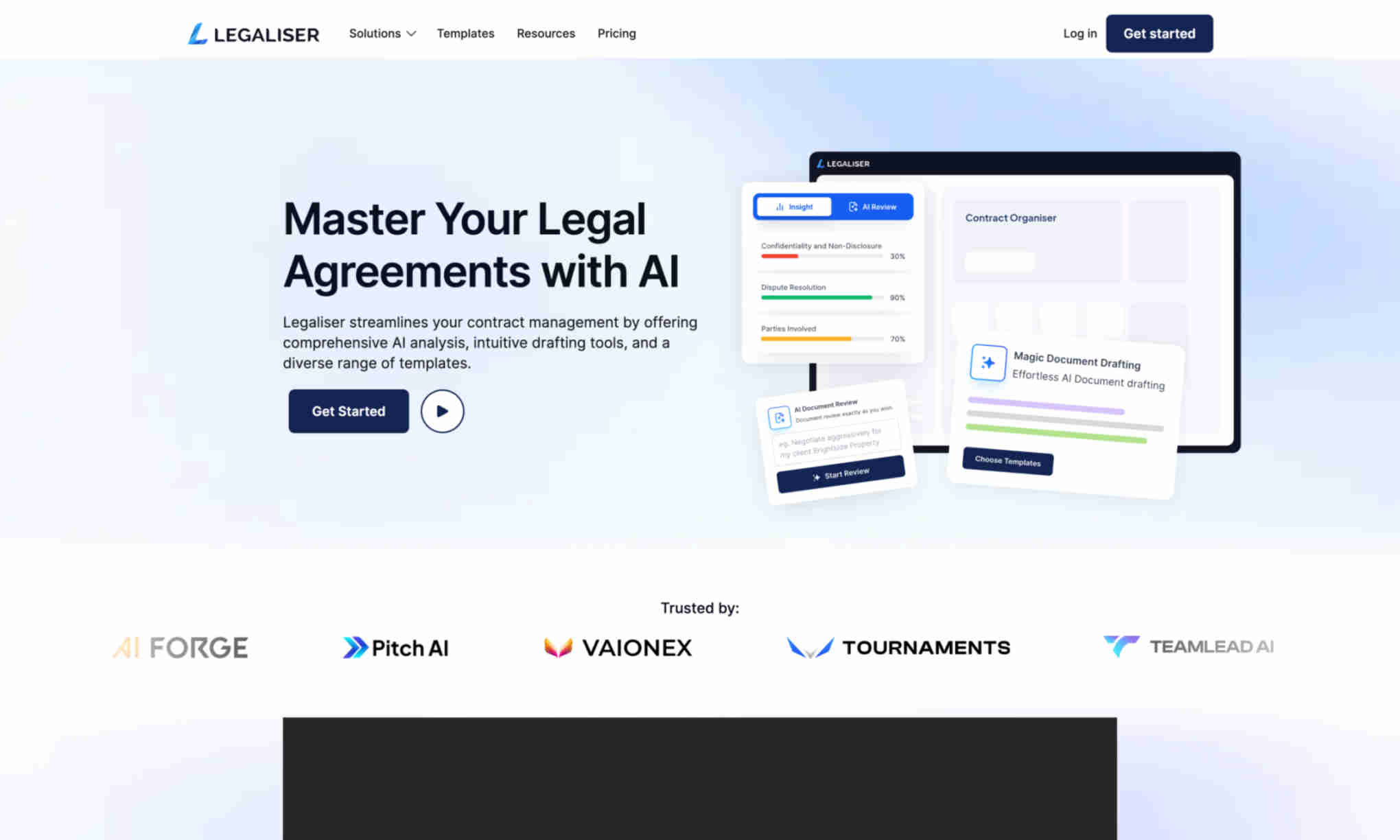 Legaliser Homepage