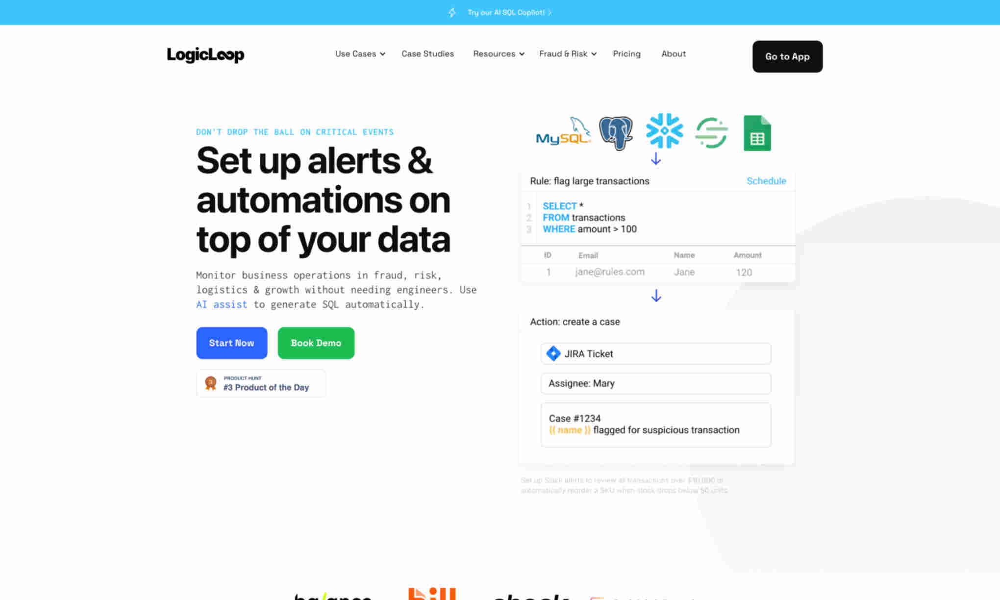 LogicLoop Homepage