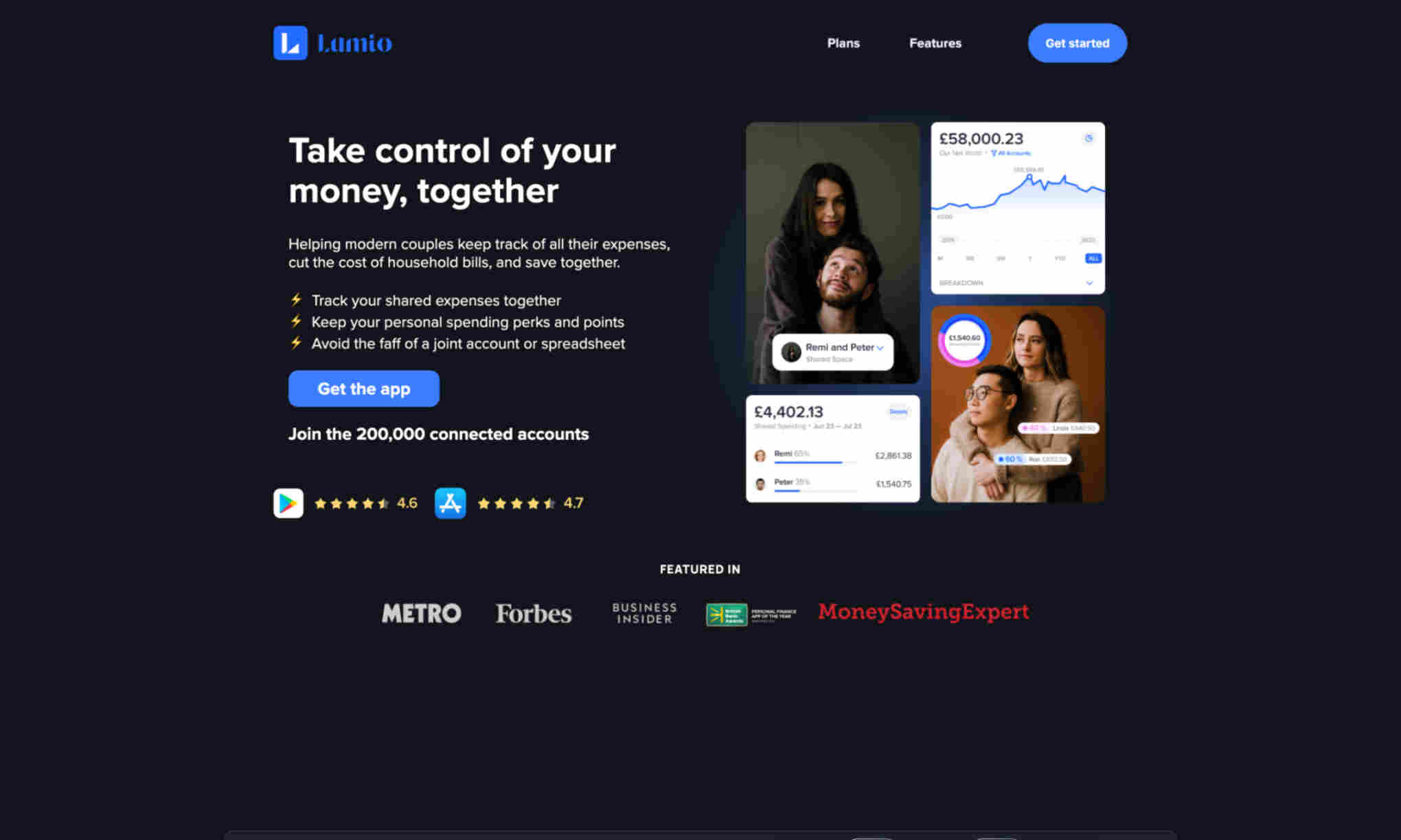 Lumio Homepage