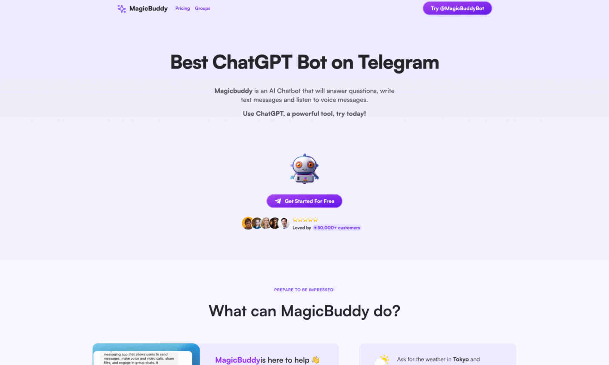 MagicBuddy Homepage