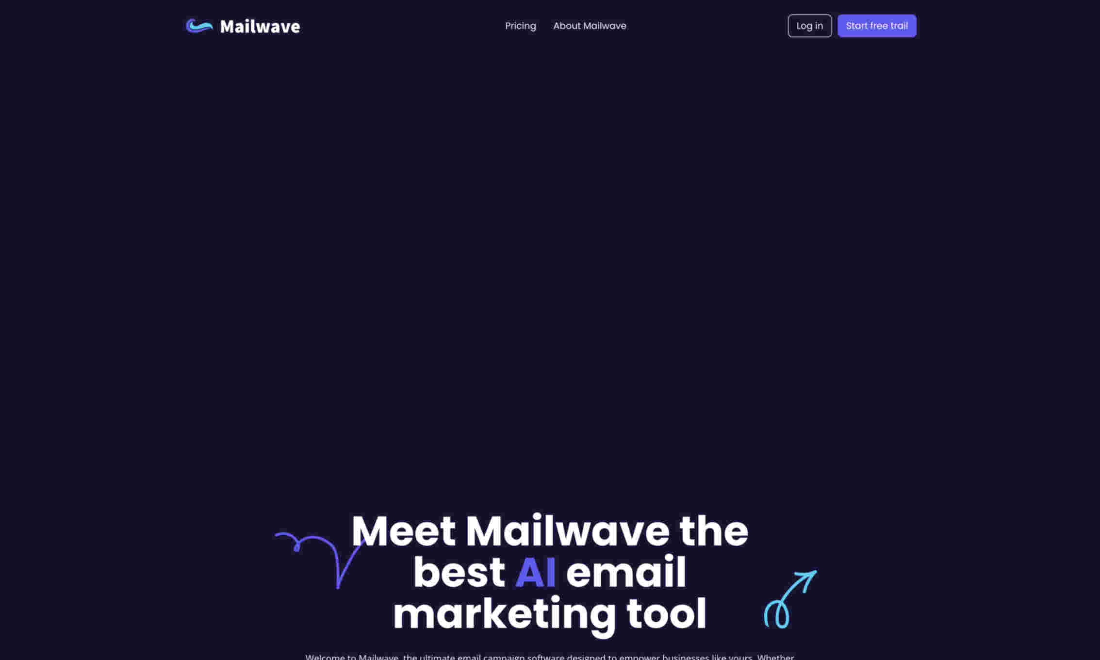 Mailwave Homepage