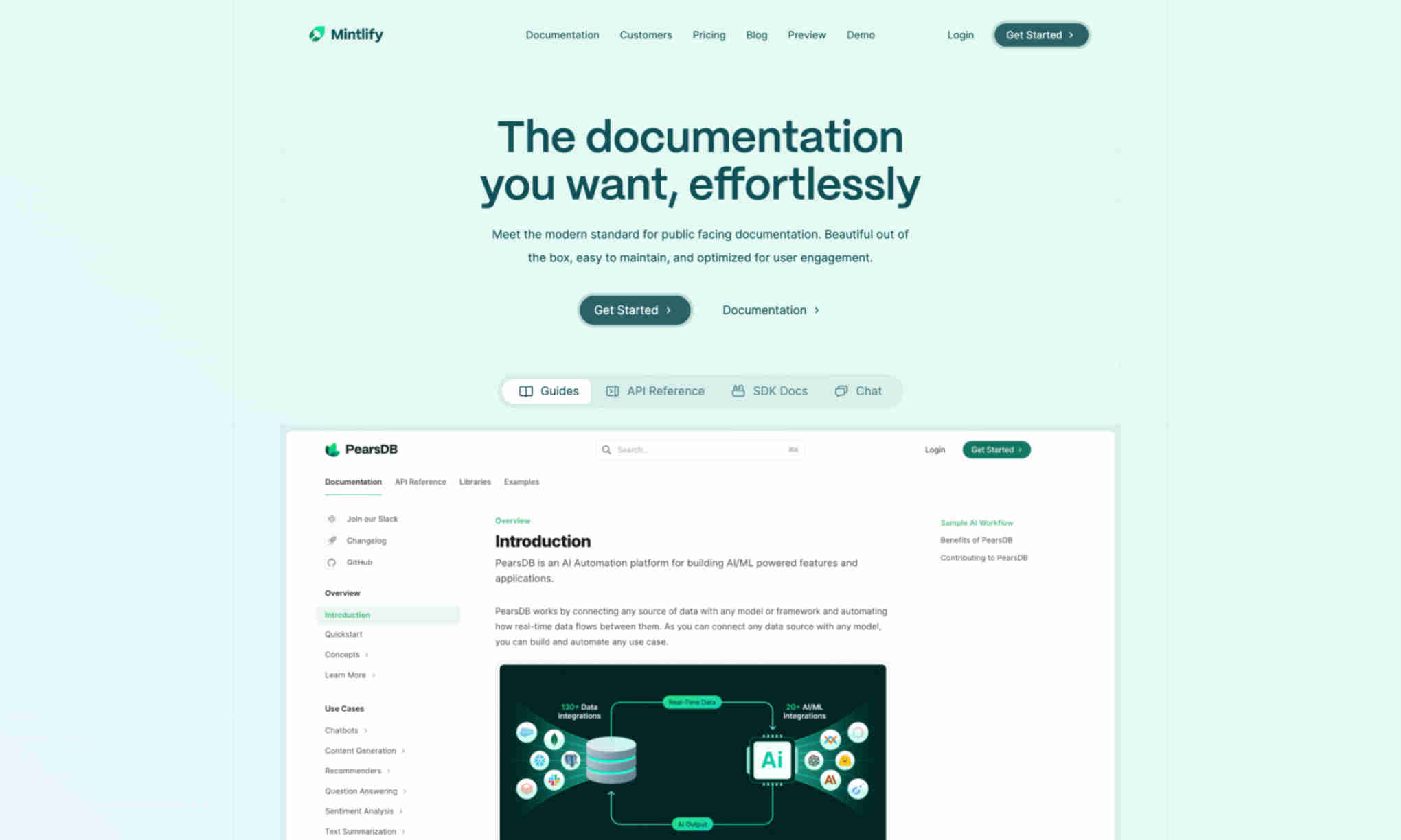 Mintlify Homepage