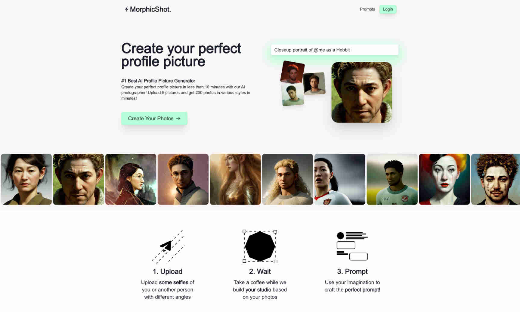 MorphicShot Homepage