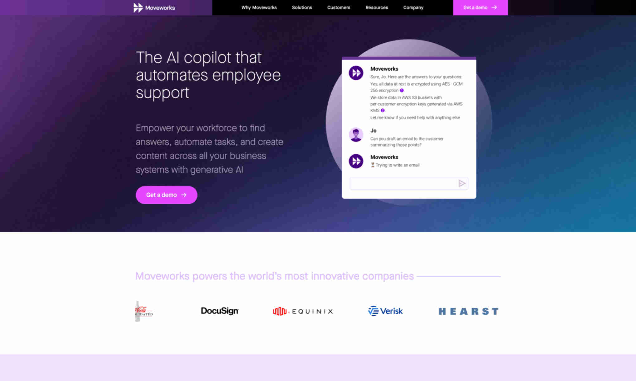 Moveworks Homepage