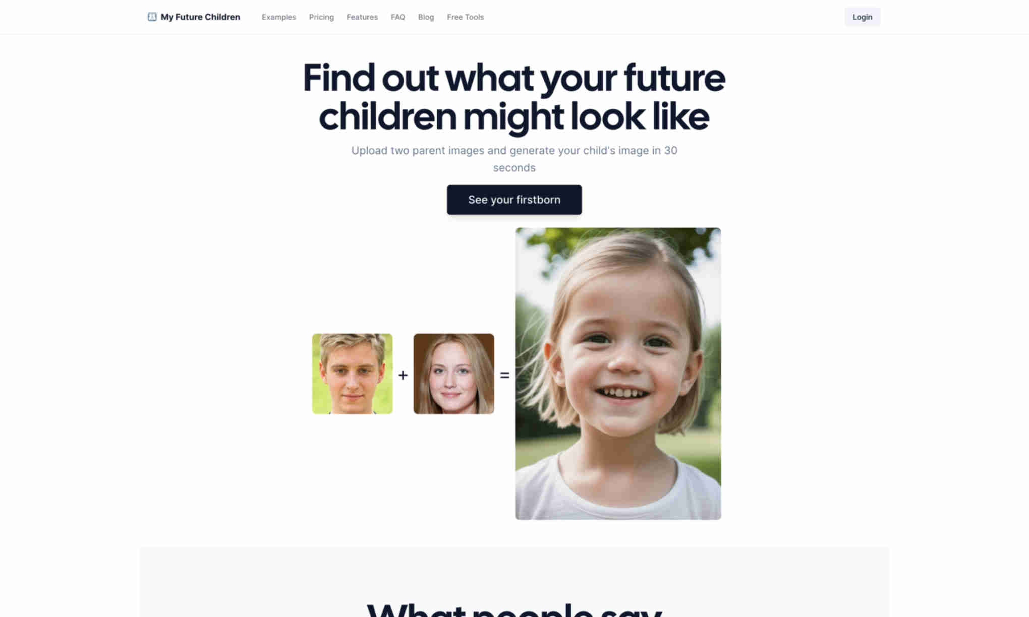 My Future Children Homepage