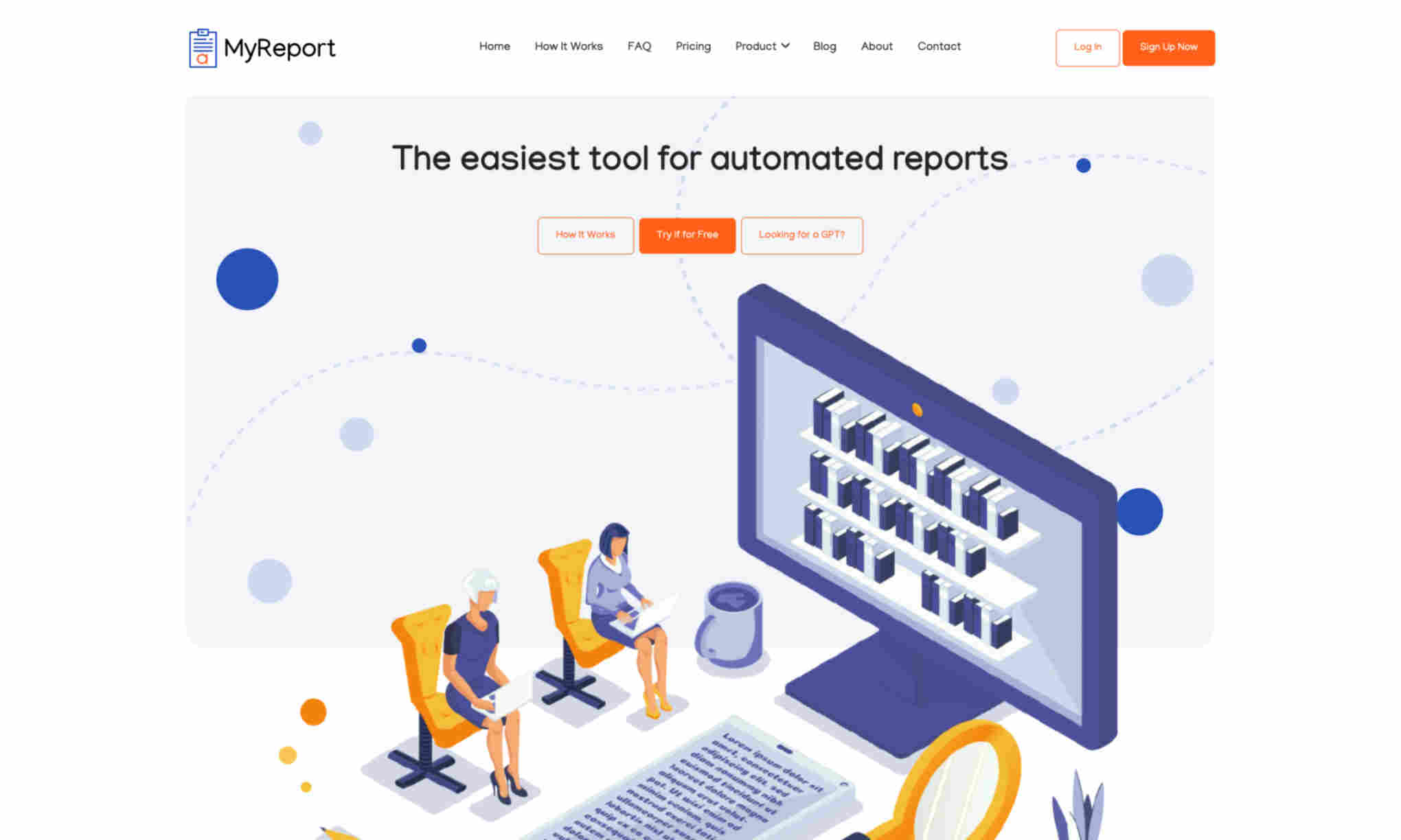 MyReport Homepage