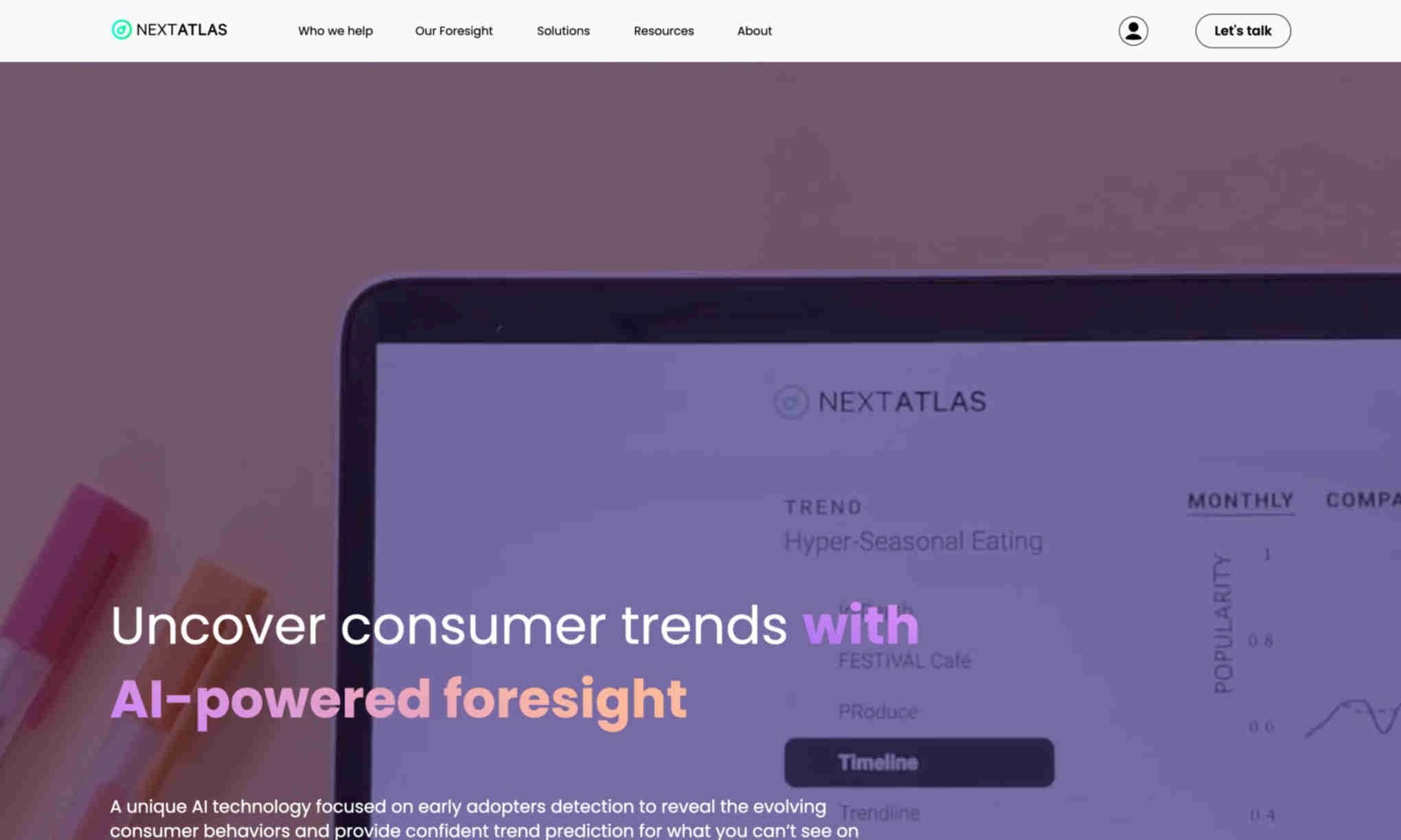 NextAtlas Homepage