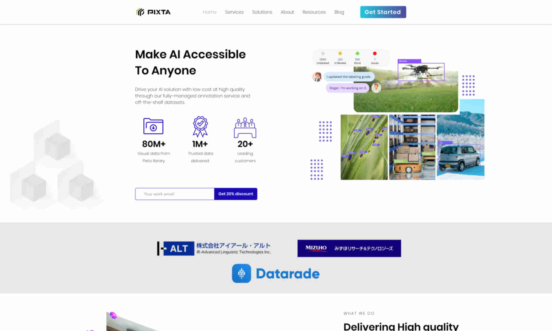 PIXTA Homepage