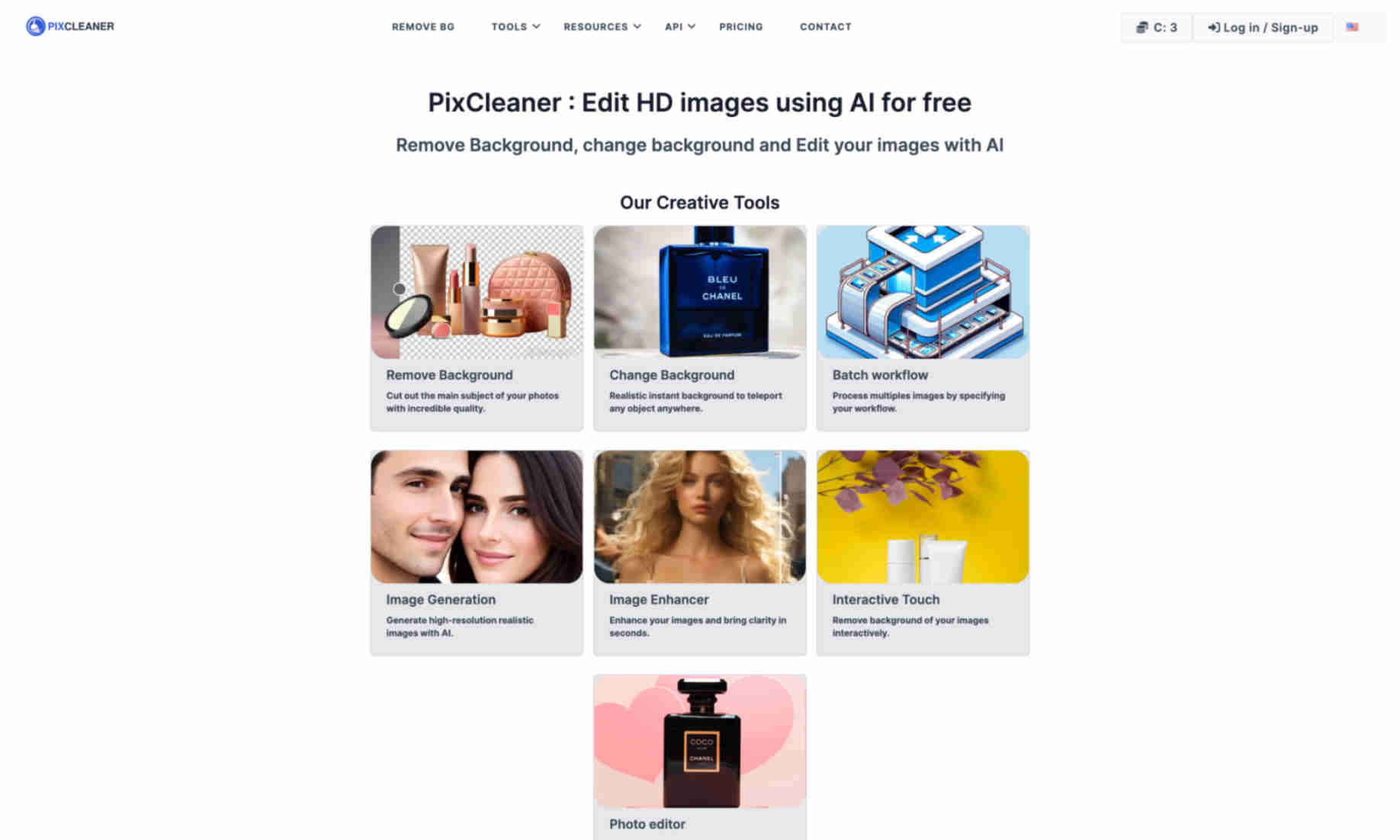 PixCleaner Homepage