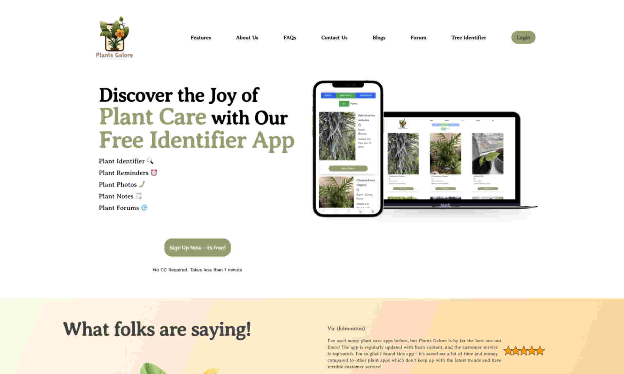 PlantXplore Homepage