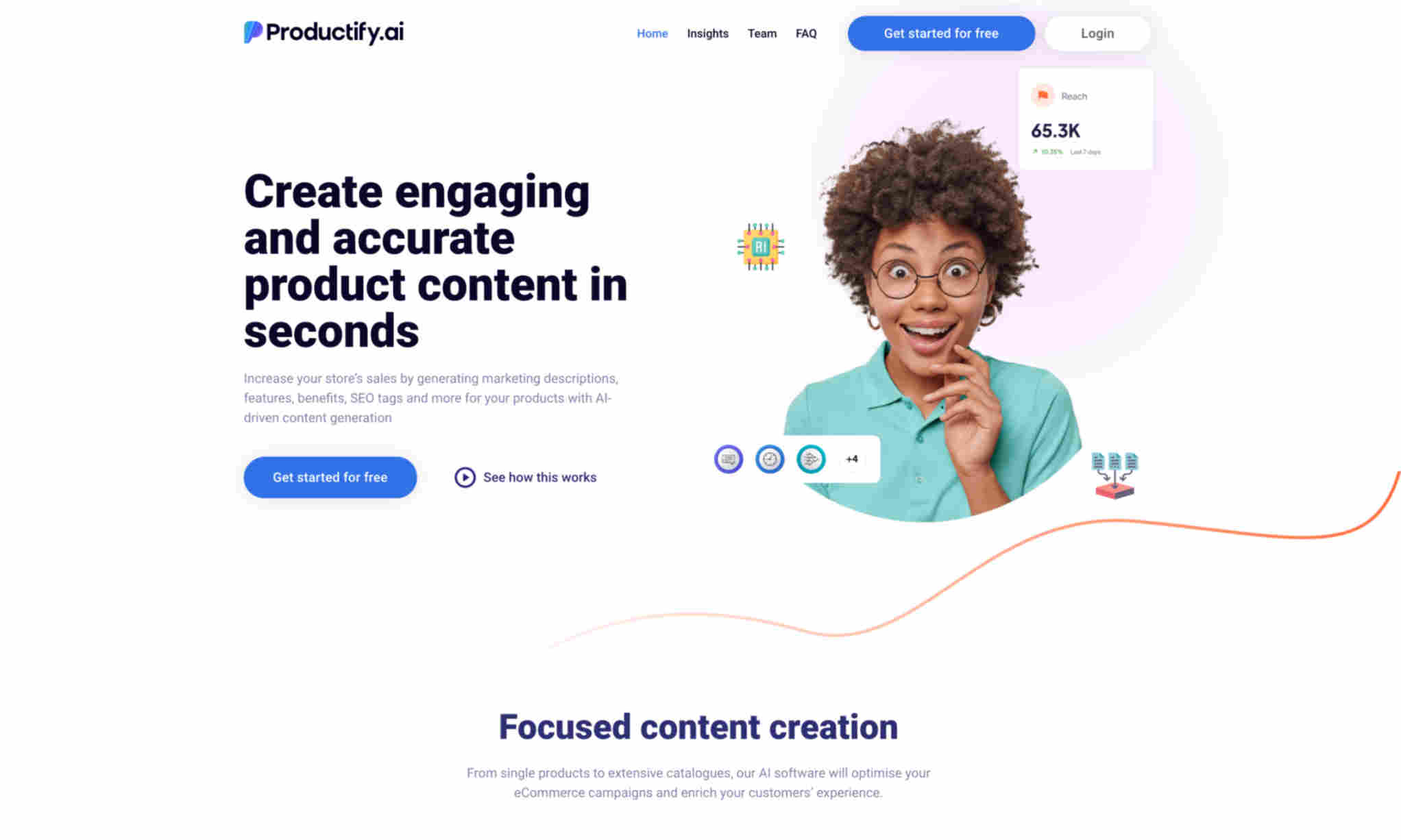 Productify.ai Homepage