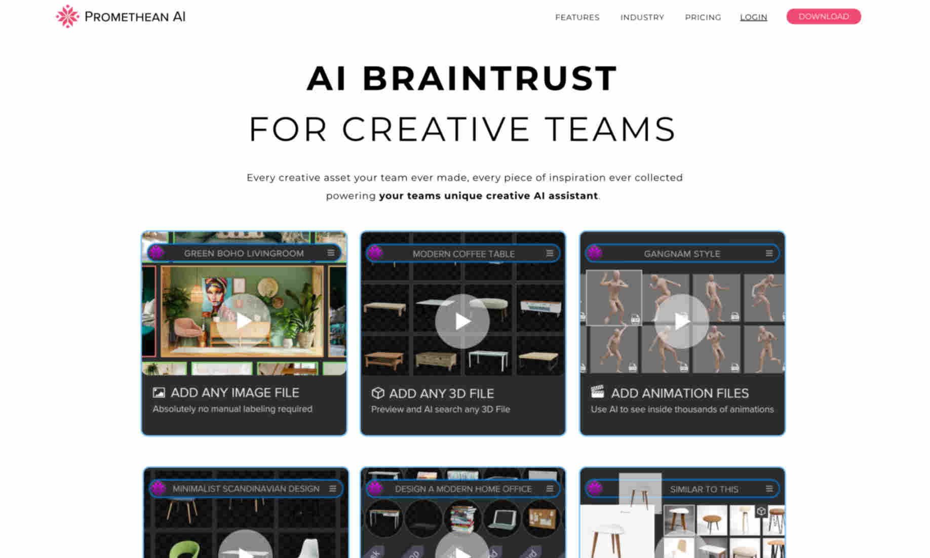 Promethean AI Homepage