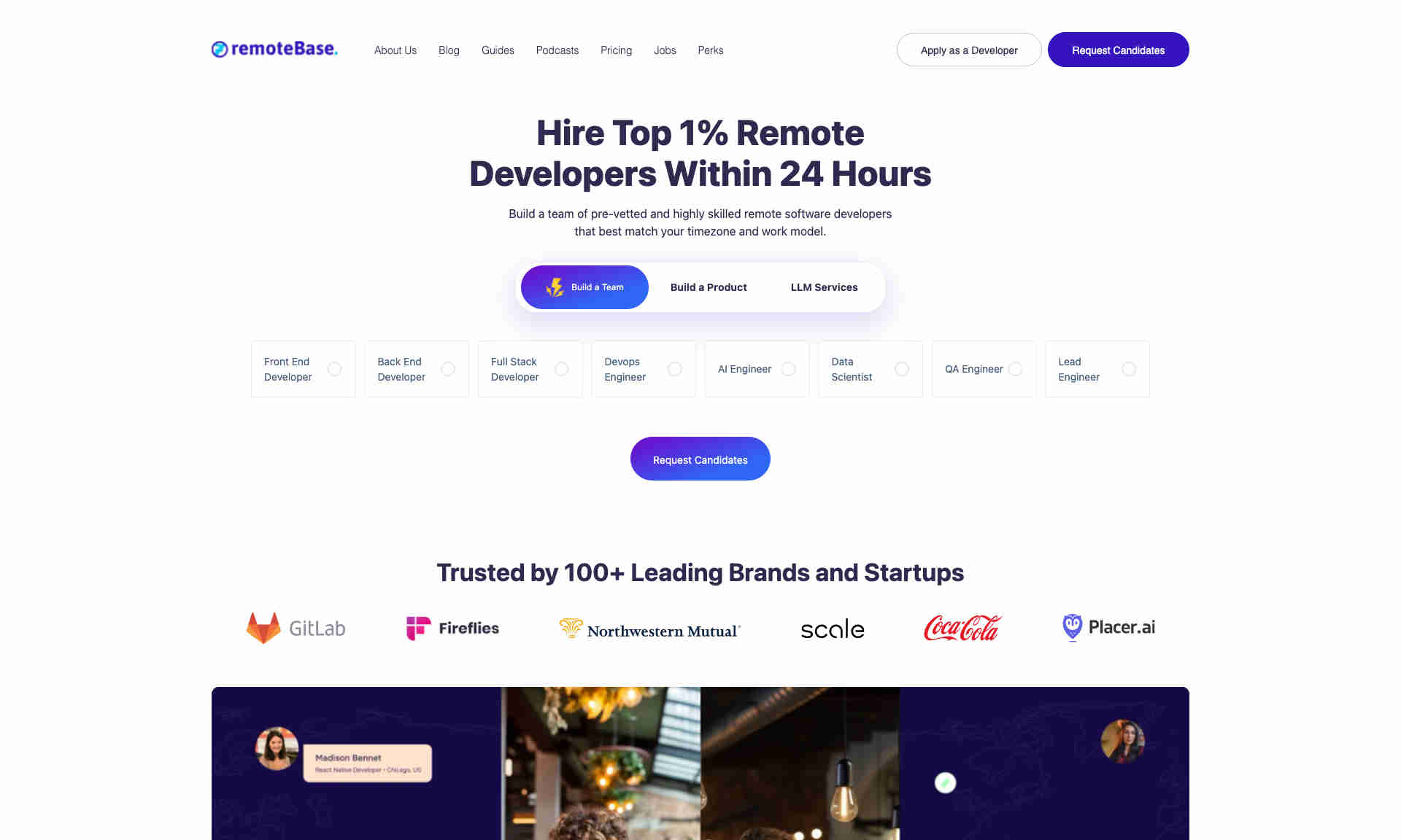 RemoteBase Homepage