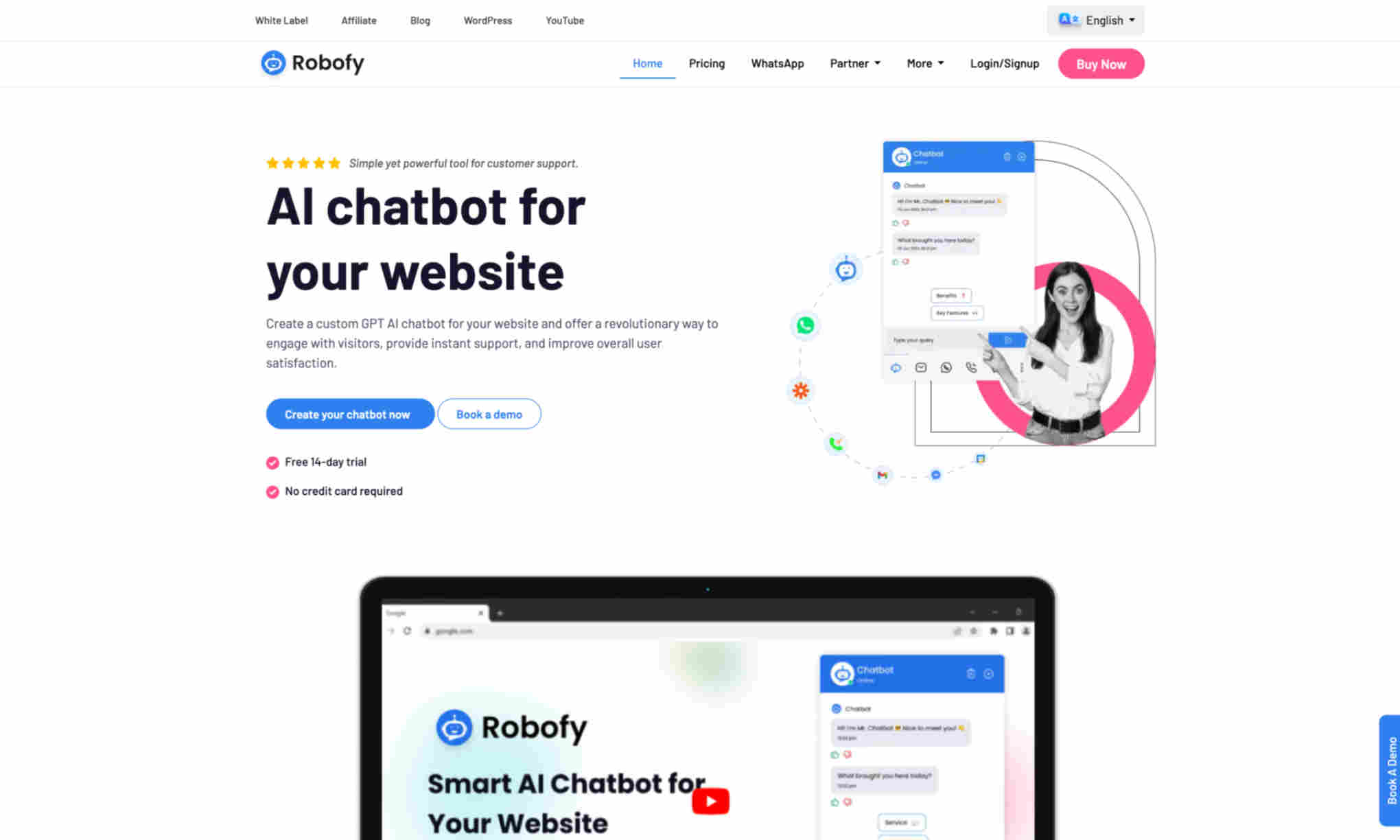 Robofy Homepage