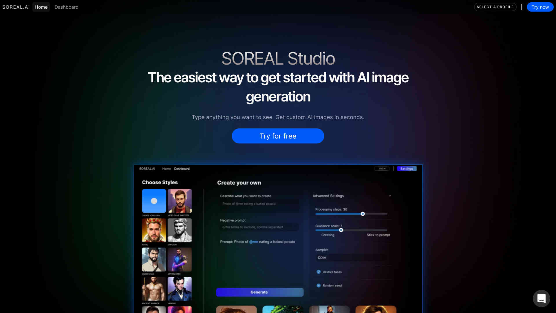 SOREAL Studio Homepage