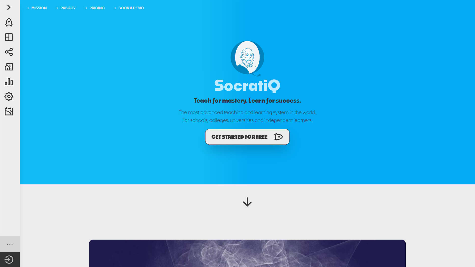 SocratiQ Homepage