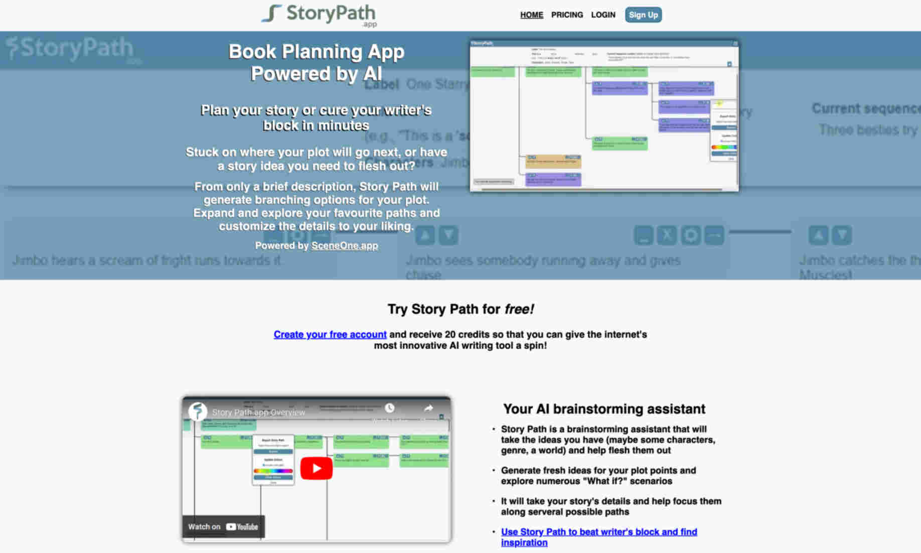 Story Path Homepage