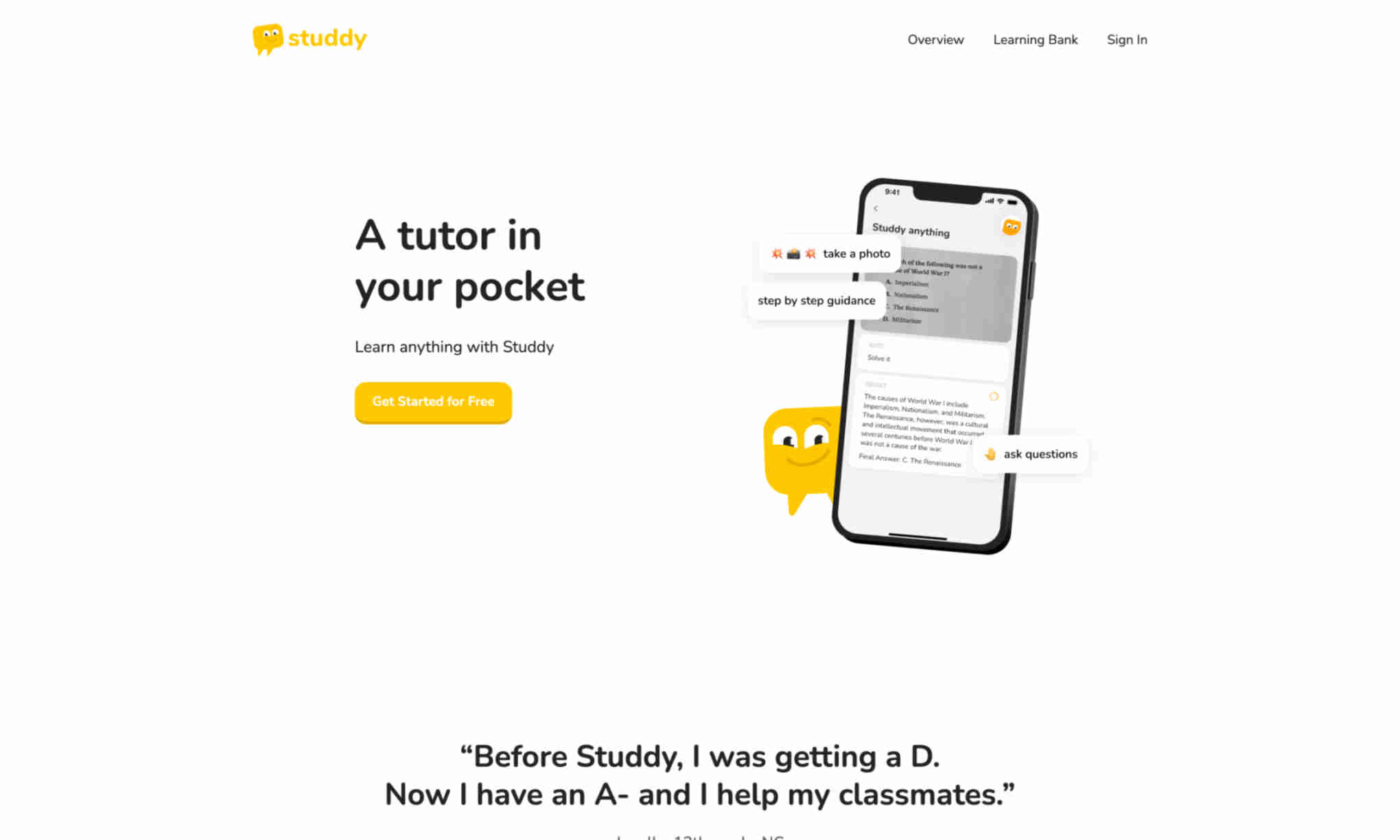 Studdy Homepage