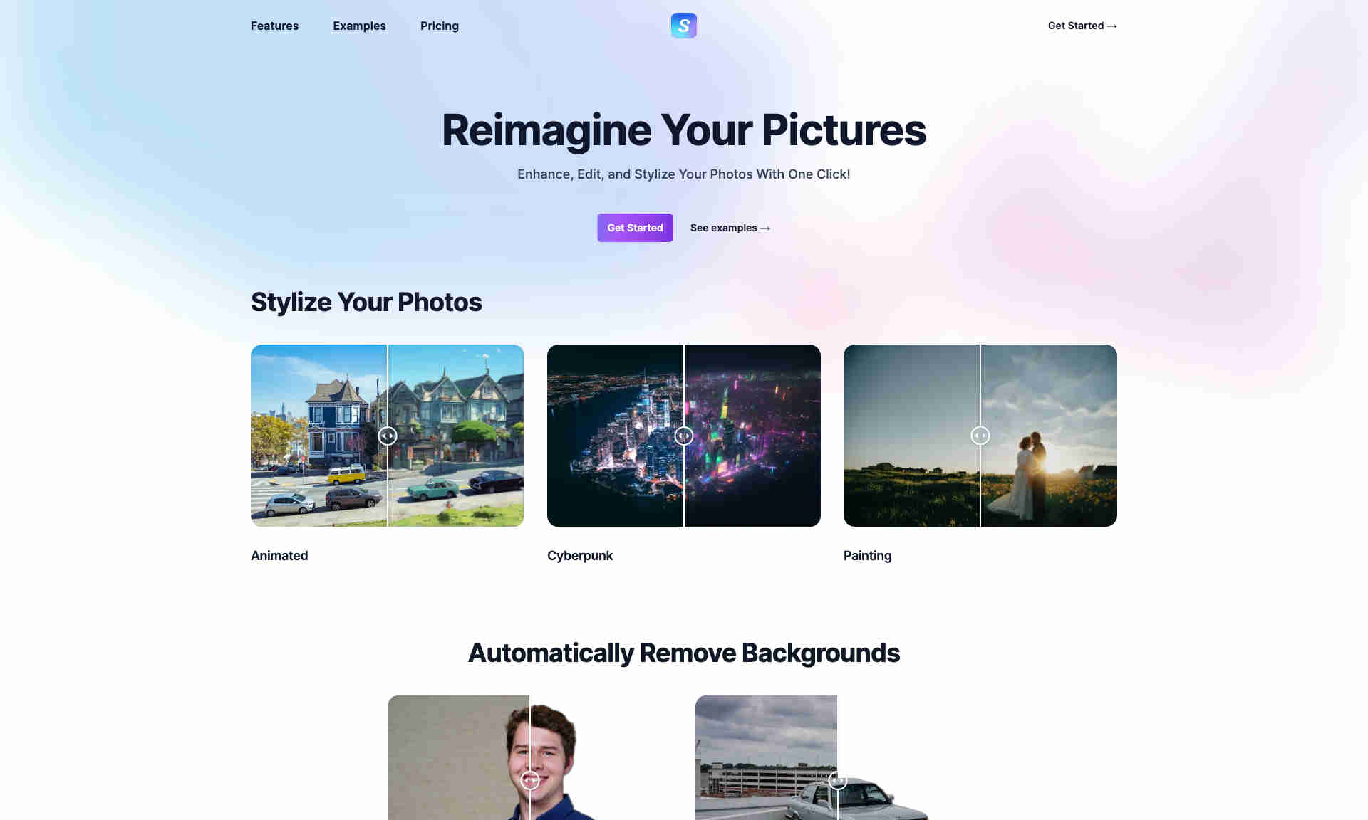 Stylize Homepage