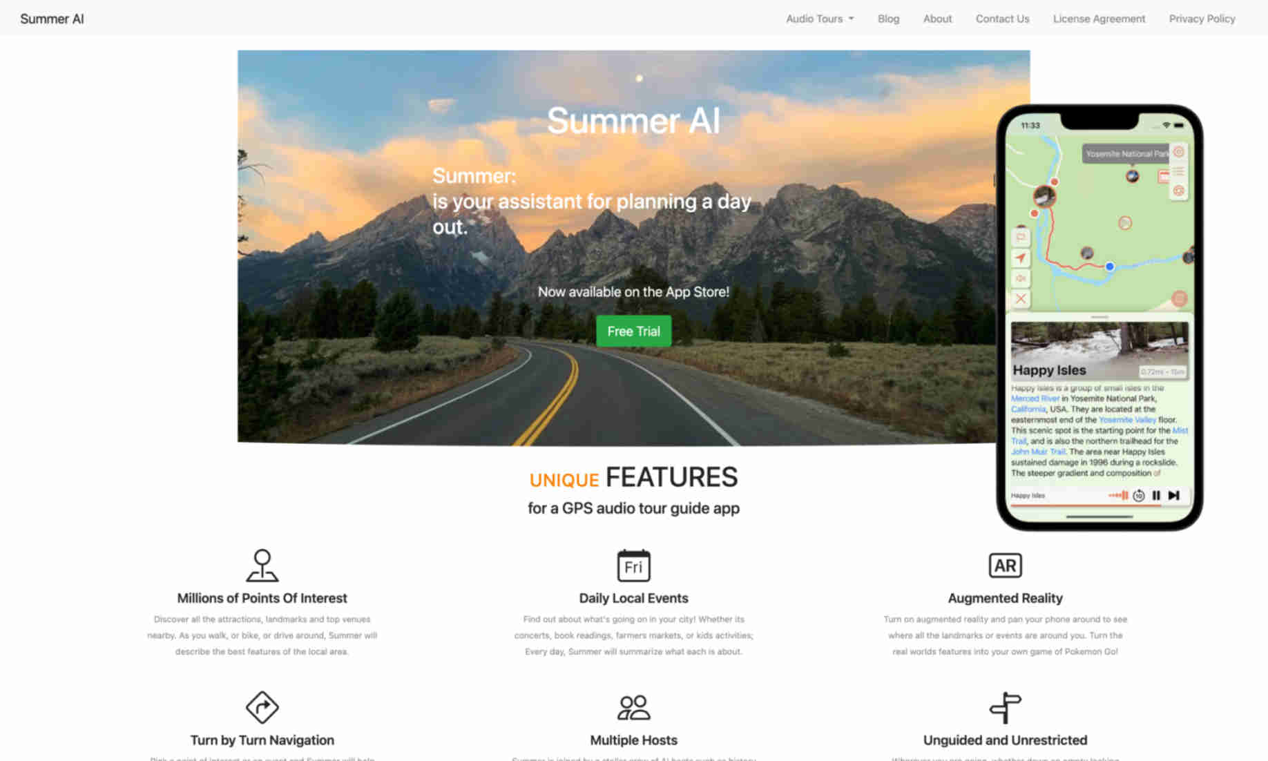 Summer AI Homepage